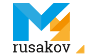 Логотип Михаила Русакова