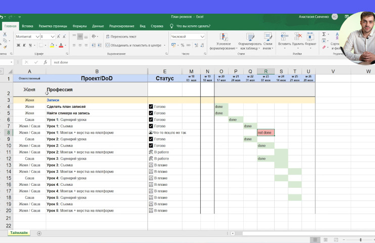 Онлайн курс Excel для анализа данных